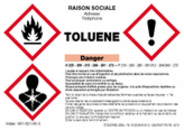 Etiquette-CLP-Toluene